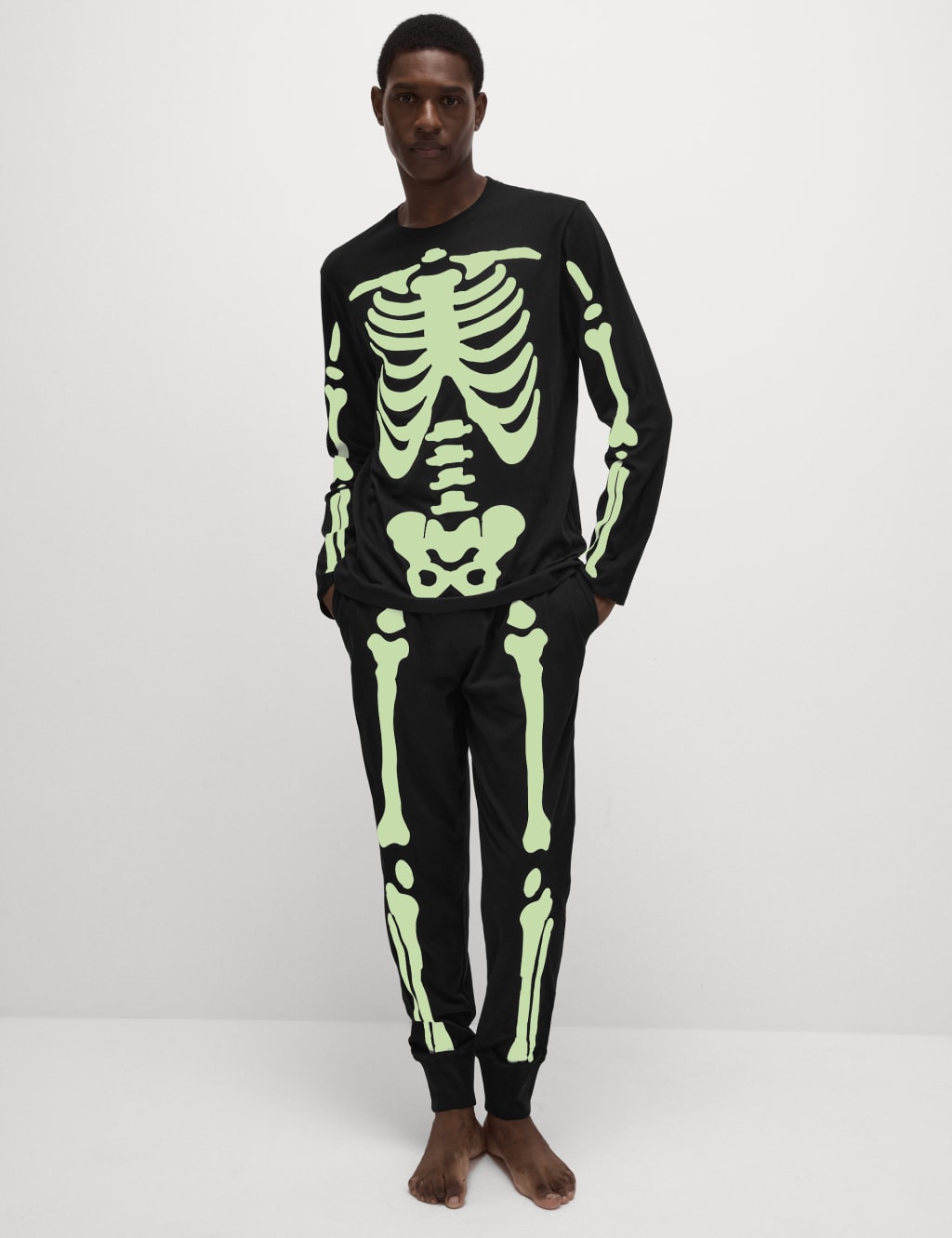 Skeleton pajamas on sale