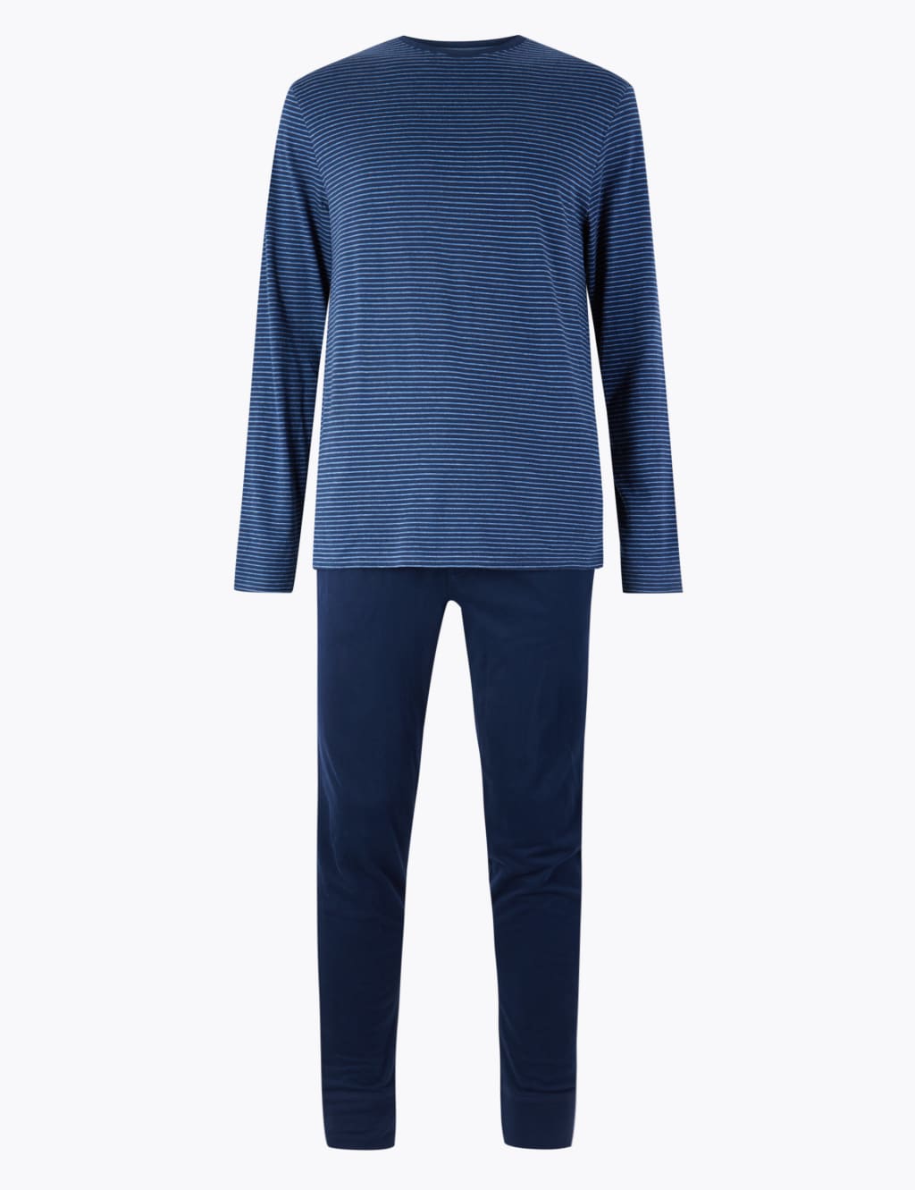 Pure Cotton Striped Pyjama Set 2 of 4