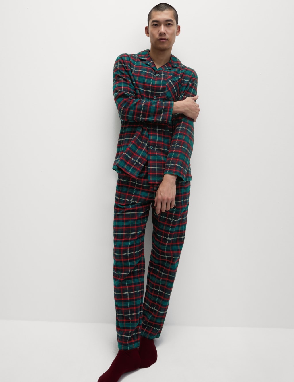 M&s mens christmas pyjamas online