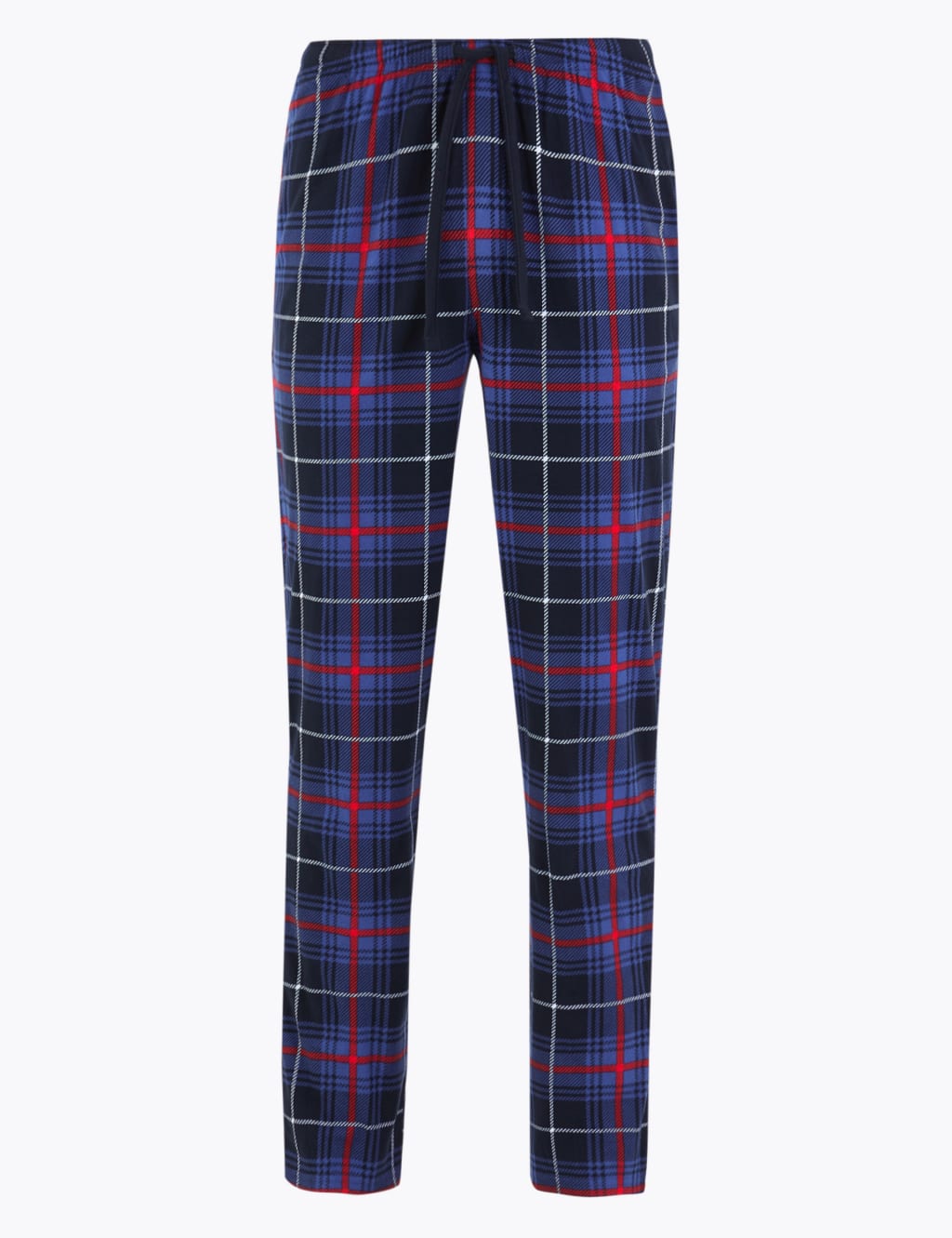 Big & Tall Supersoft Checked Pyjama Bottoms 1 of 1