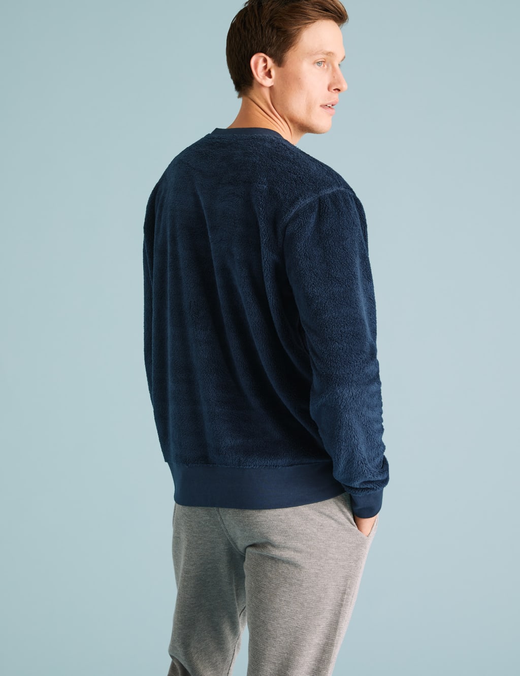 M&s fleece loungewear top