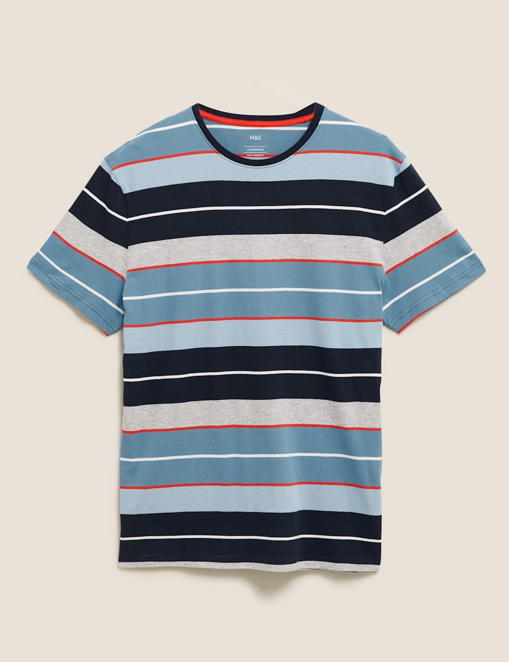 Pure Cotton Striped Loungewear Top 2 of 4