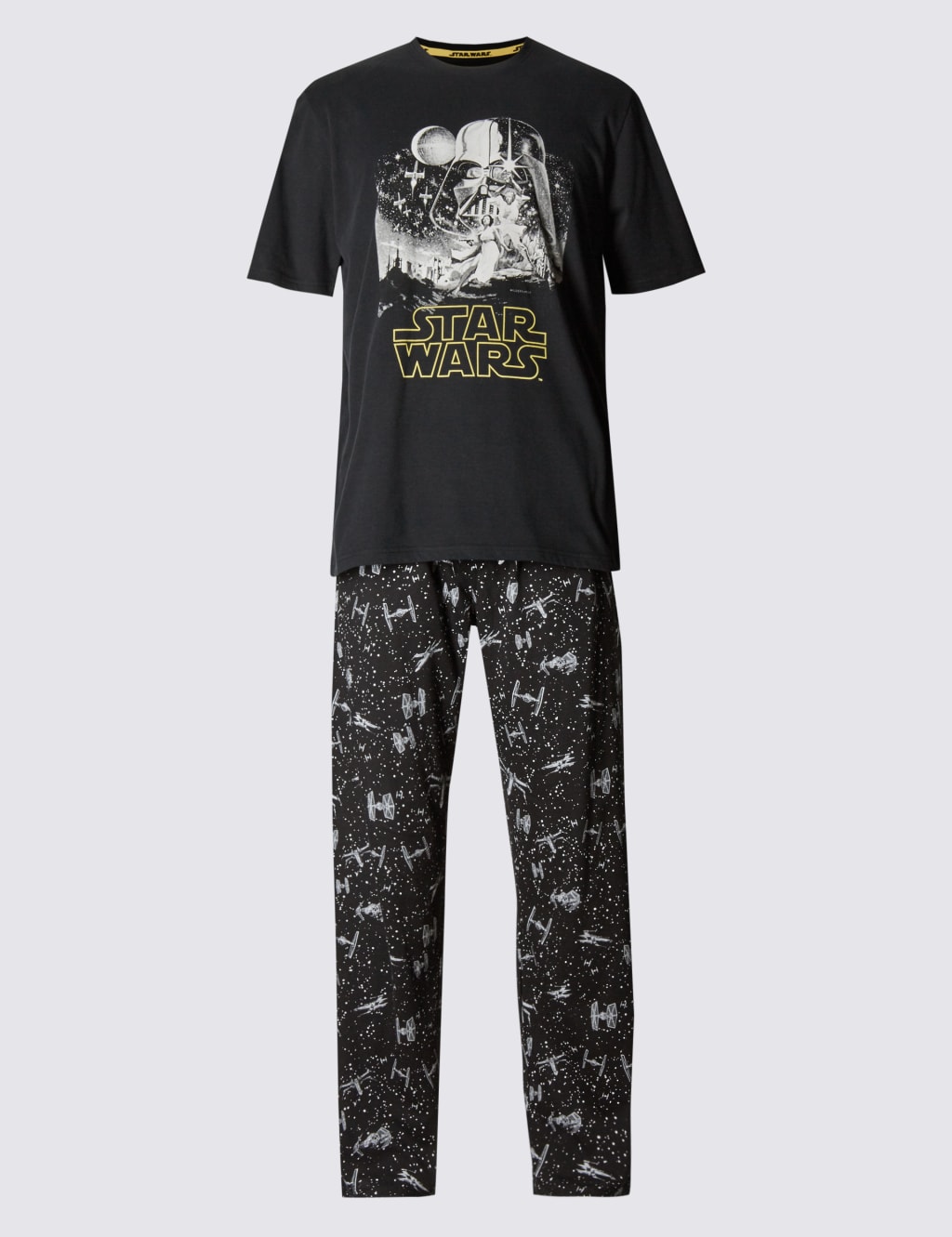 Star Wars Pure Cotton Pyjama Set M S Collection M S
