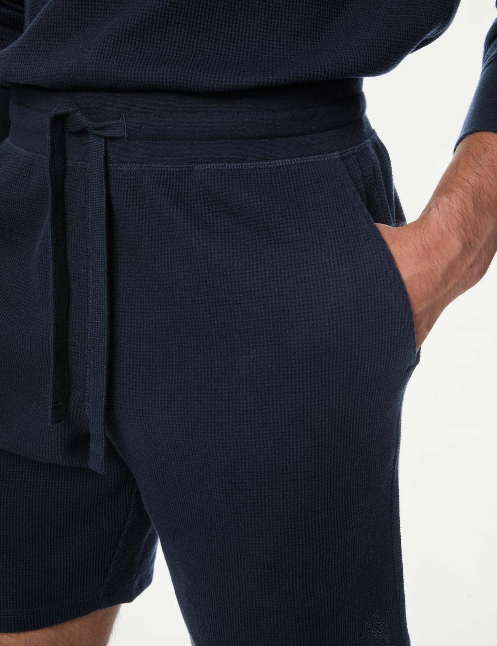 Pure Cotton Waffle Loungewear Shorts 6 of 6
