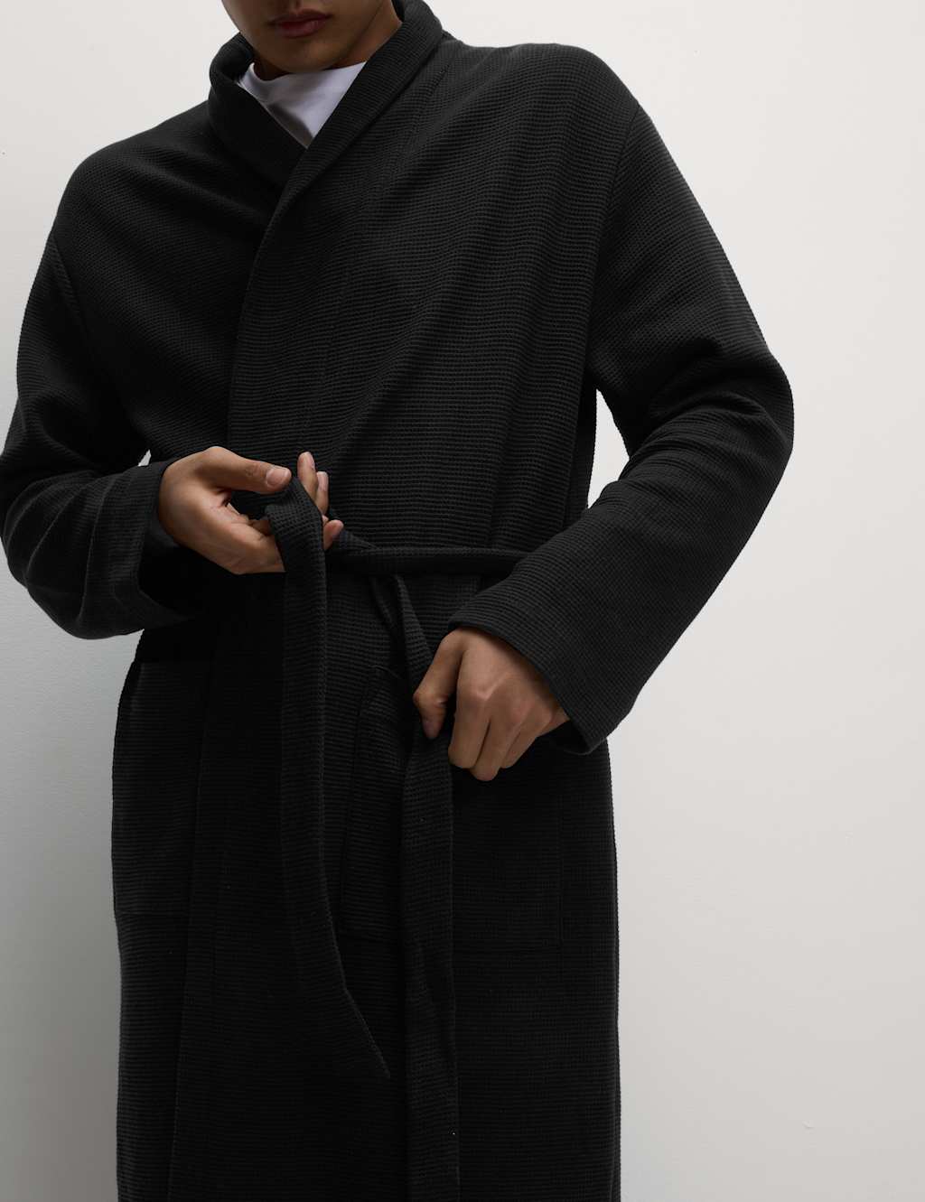Light cotton dressing gown hotsell