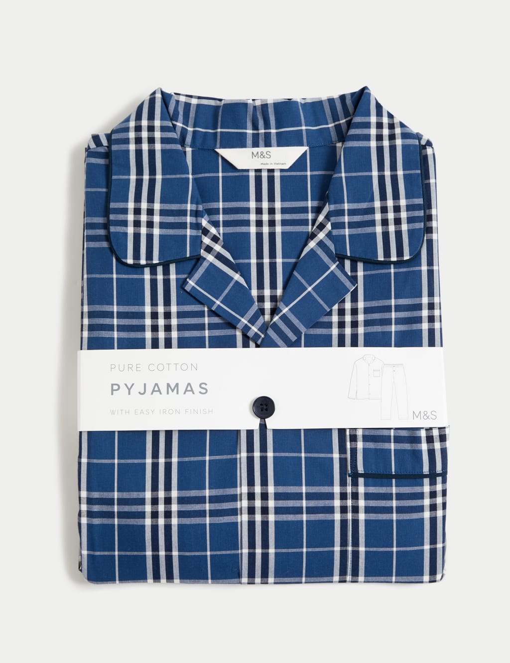 M and s cotton pyjamas outlet