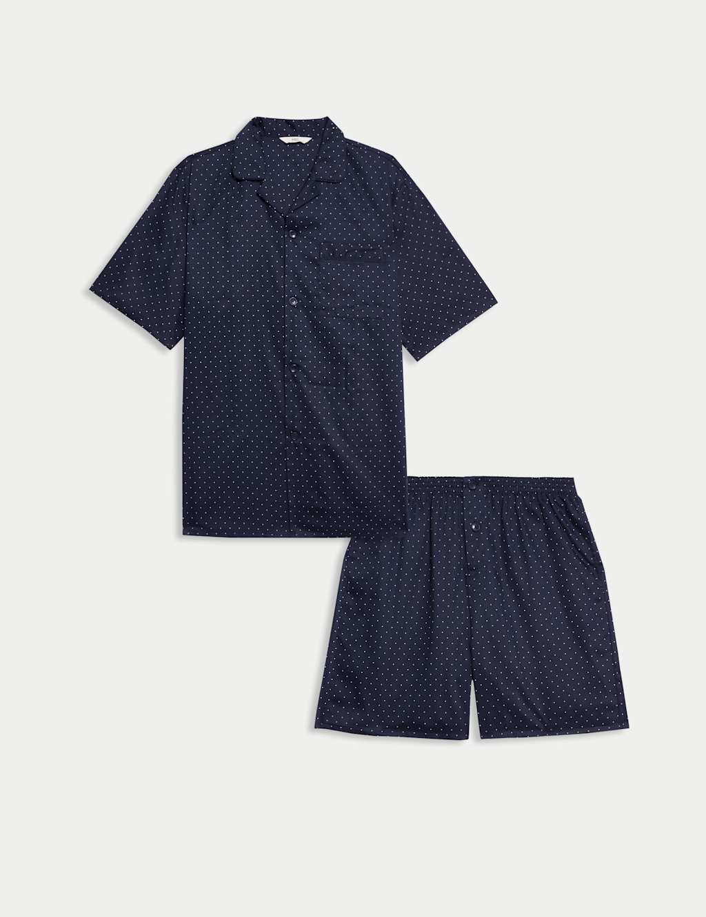 Pure Cotton Polka Dot Shortie Pyjama Set 2 of 6