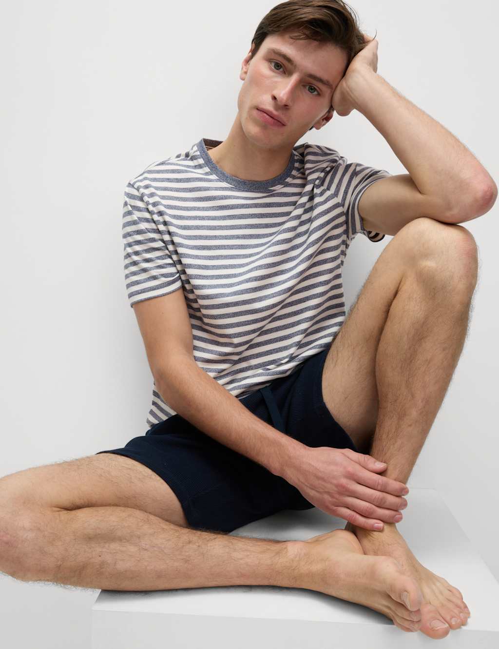 Pure Cotton Striped T-Shirt 5 of 5