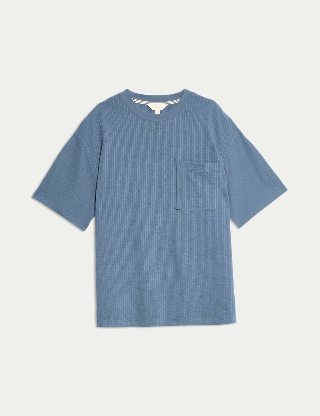 Cotton Rich Textured Loungewear Top 2 of 5