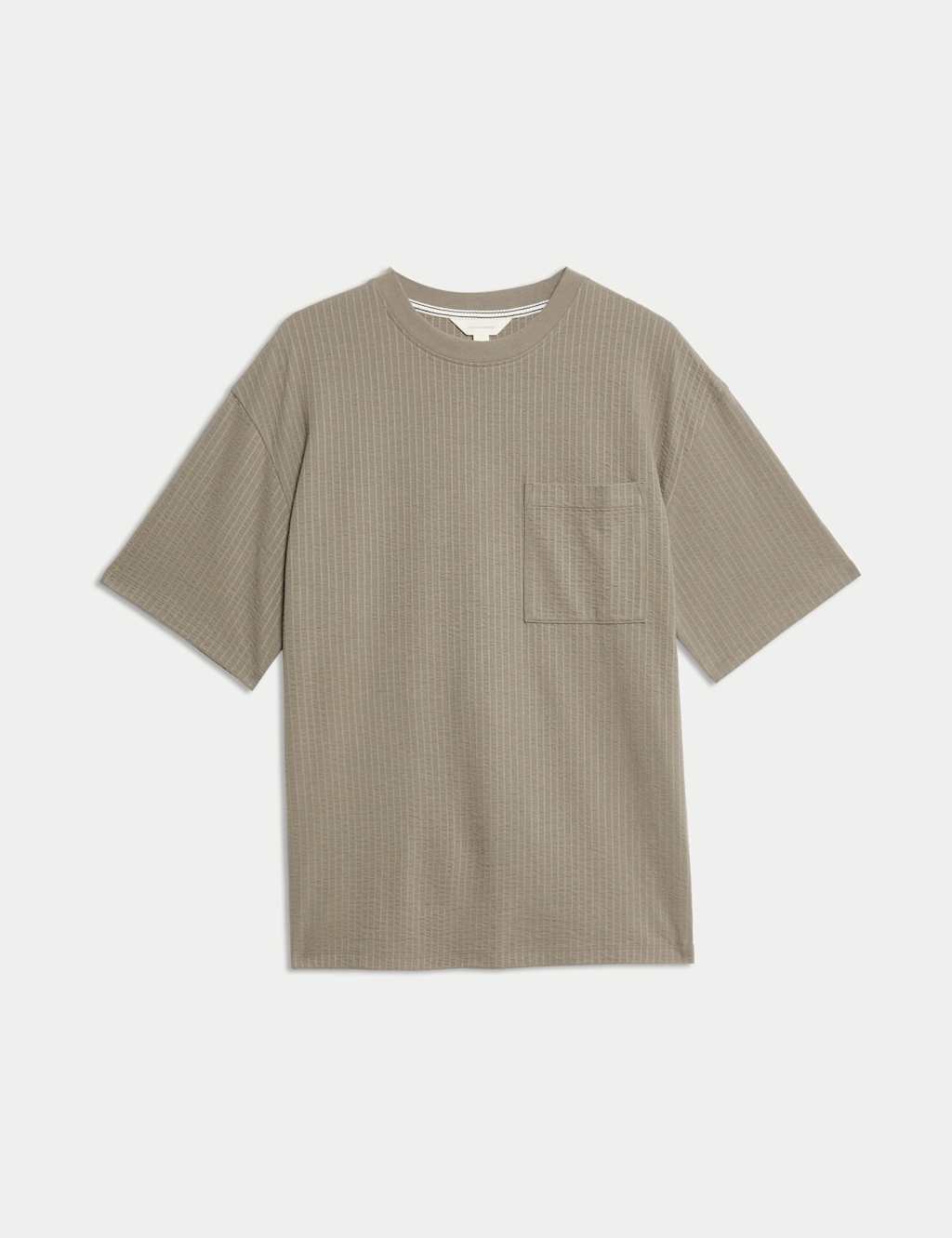 Cotton Rich Textured Loungewear Top 2 of 5