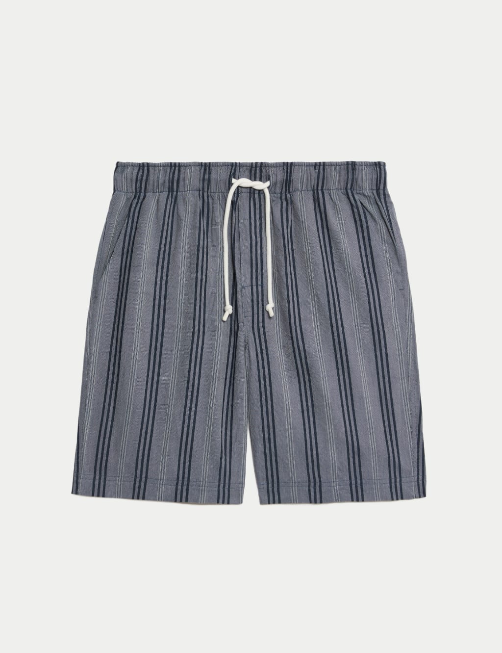 Pure Cotton Striped Loungewear Shorts 2 of 5