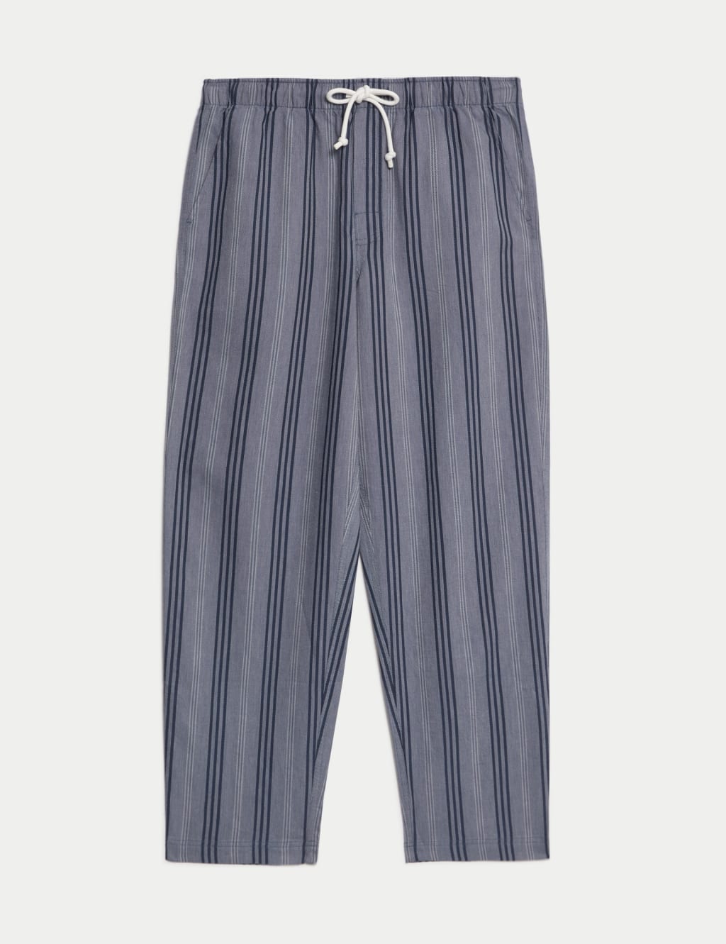 Pure Cotton Striped Loungewear Bottoms 2 of 5