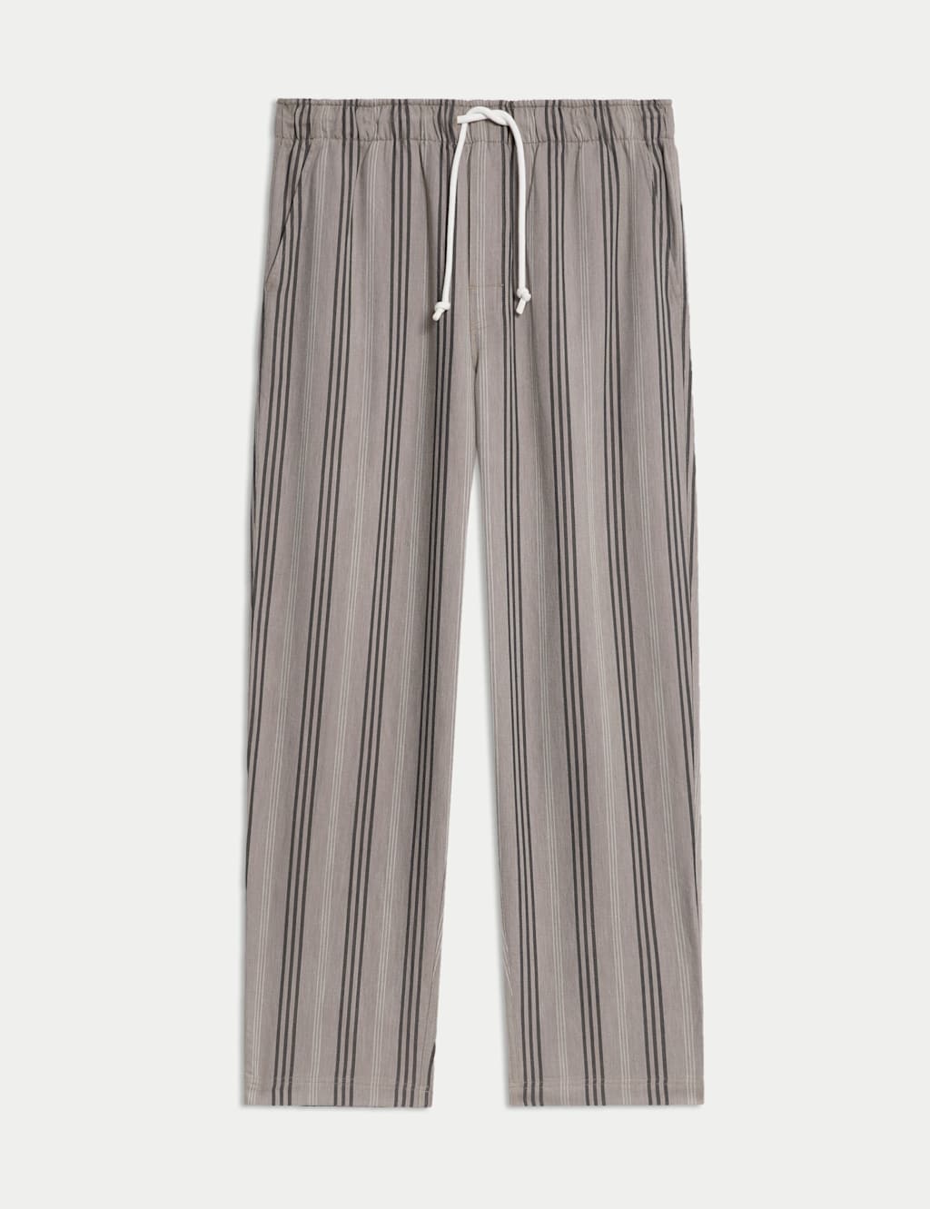 Pure Cotton Striped Loungewear Bottoms 2 of 5