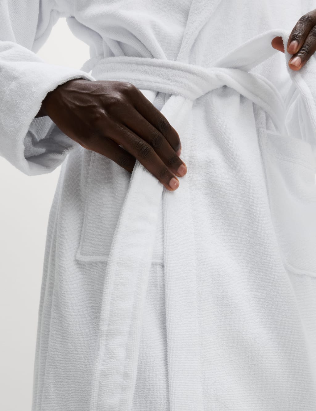 Pure Cotton Towelling Dressing Gown 4 of 7