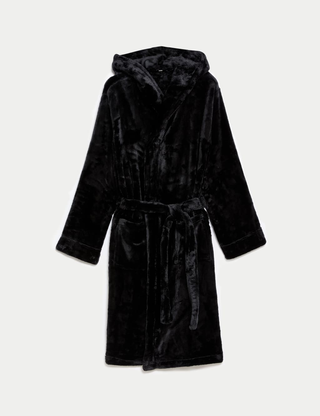 Fleece Supersoft Hooded Dressing Gown 2 of 6