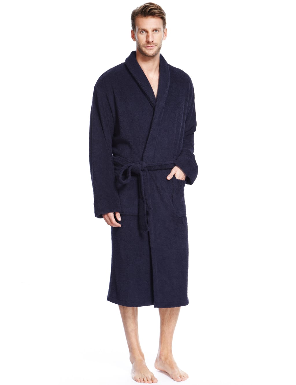M&s mens towelling dressing gown shop