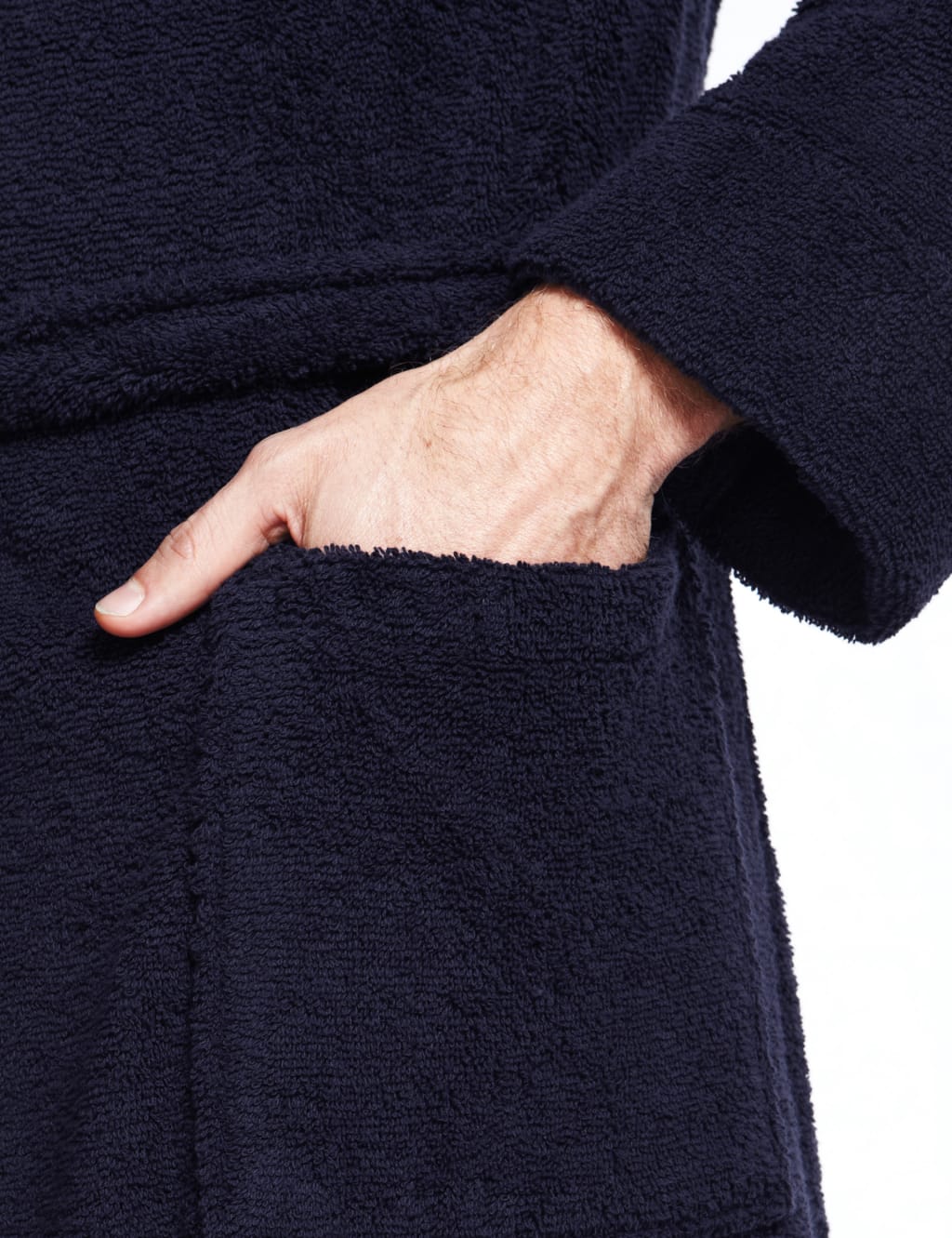 Cotton Rich Towelling Dressing Gown 6 of 6