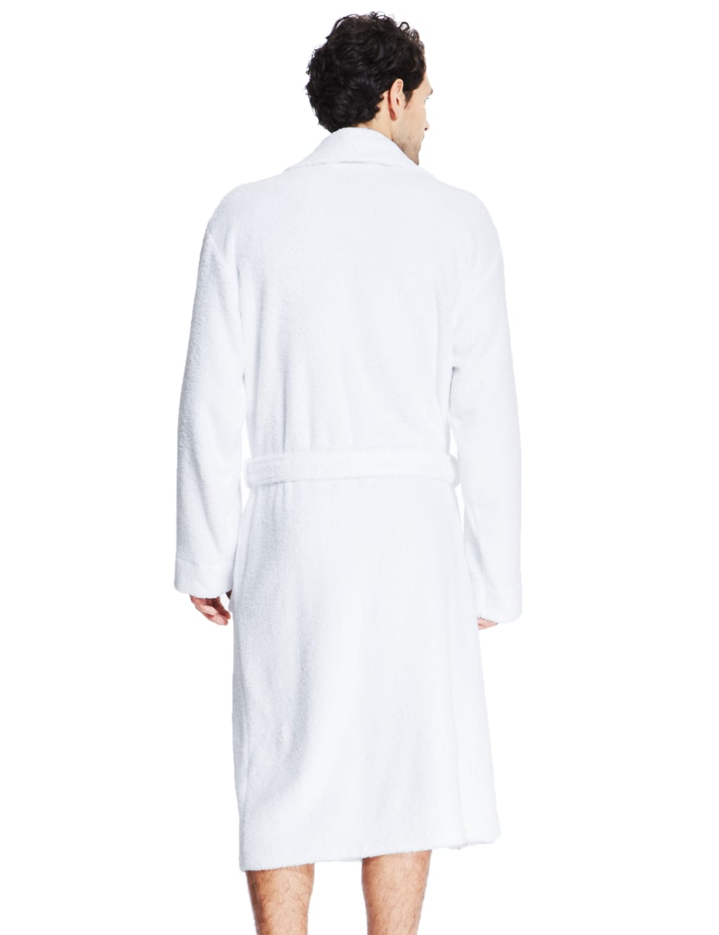 Cotton Rich Towelling Dressing Gown 3 of 4