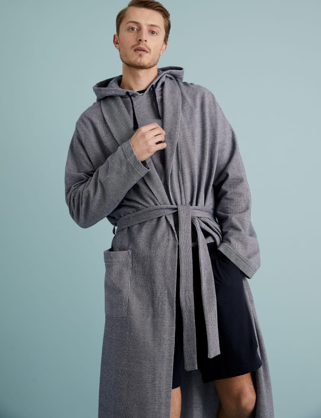 Jersey dressing gown discount