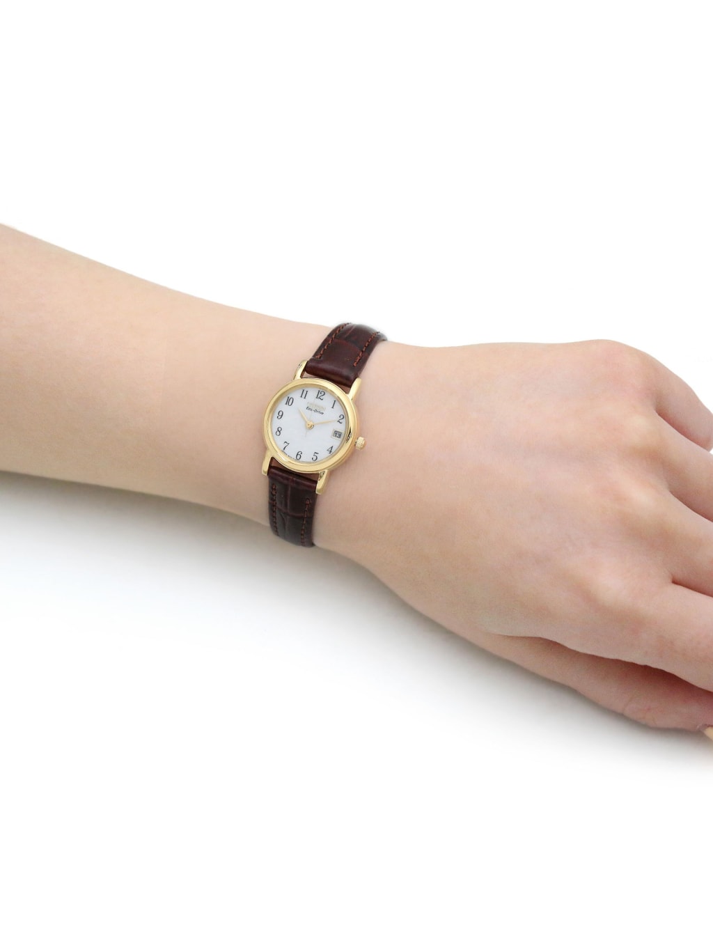 Citizen Classic Brown Leather Watch 3 of 5