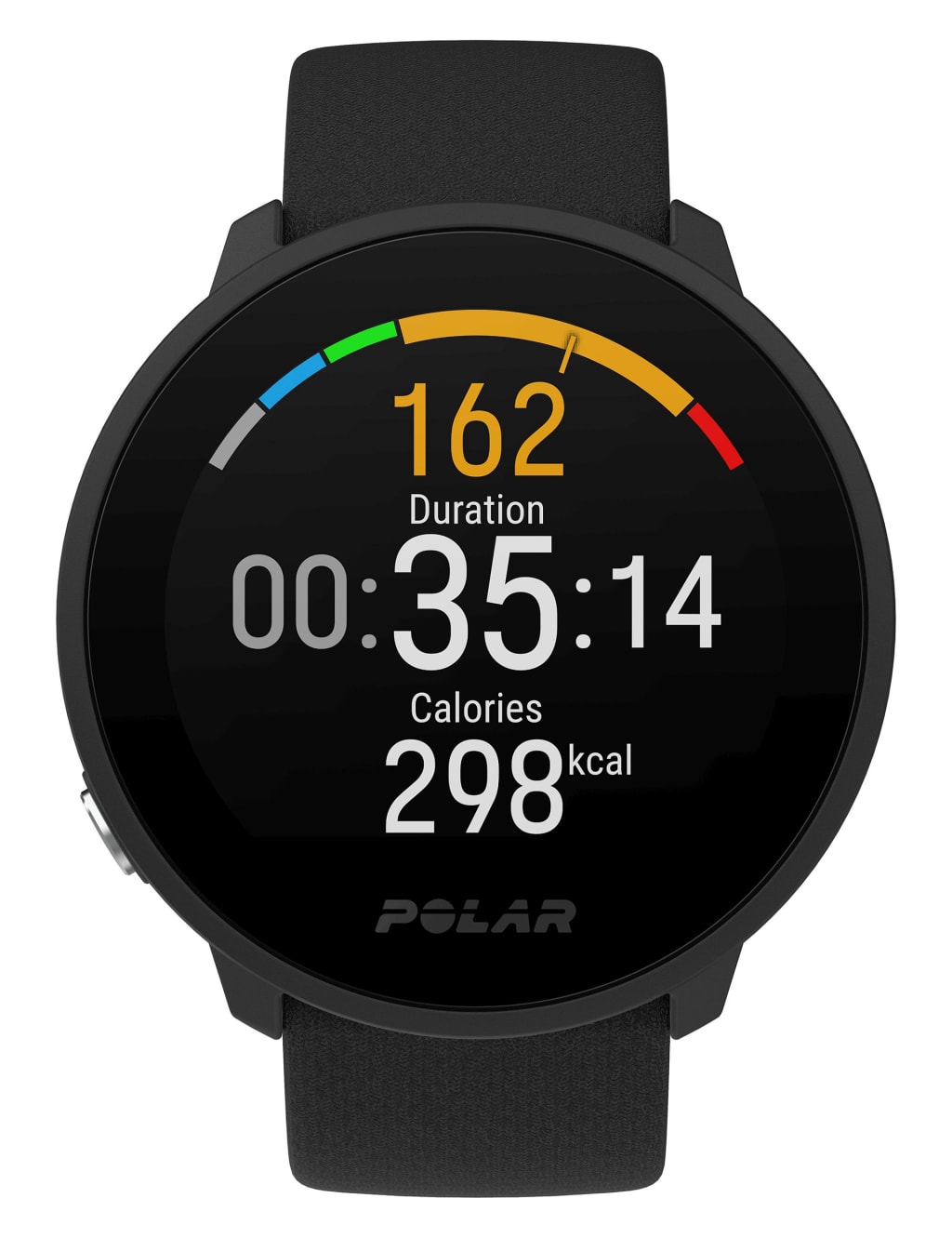 Polar Unite Fitness Tracker Black Silicone Smartwatch 1 of 8