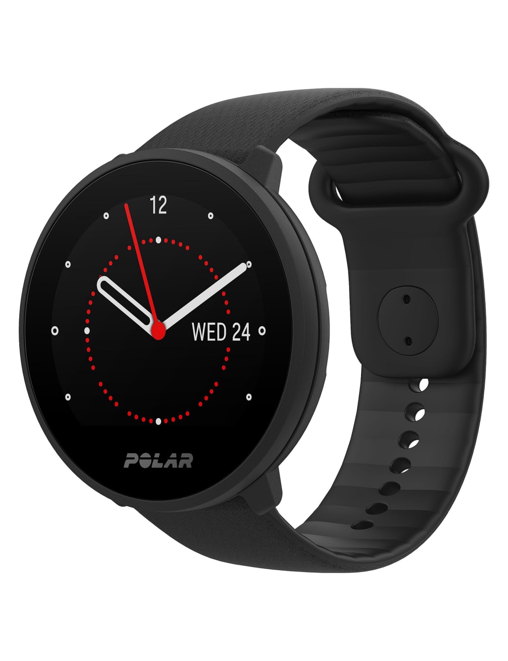 Polar Unite Fitness Tracker Black Silicone Smartwatch 2 of 8
