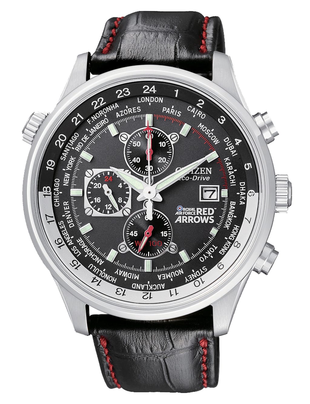 Citizen Red Arrows Chronograph Leather Watch Citizen M S