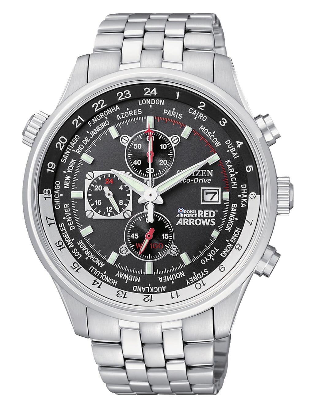 Citizen Red Arrows Chronograph Stainless Steel Watch 1 of 7