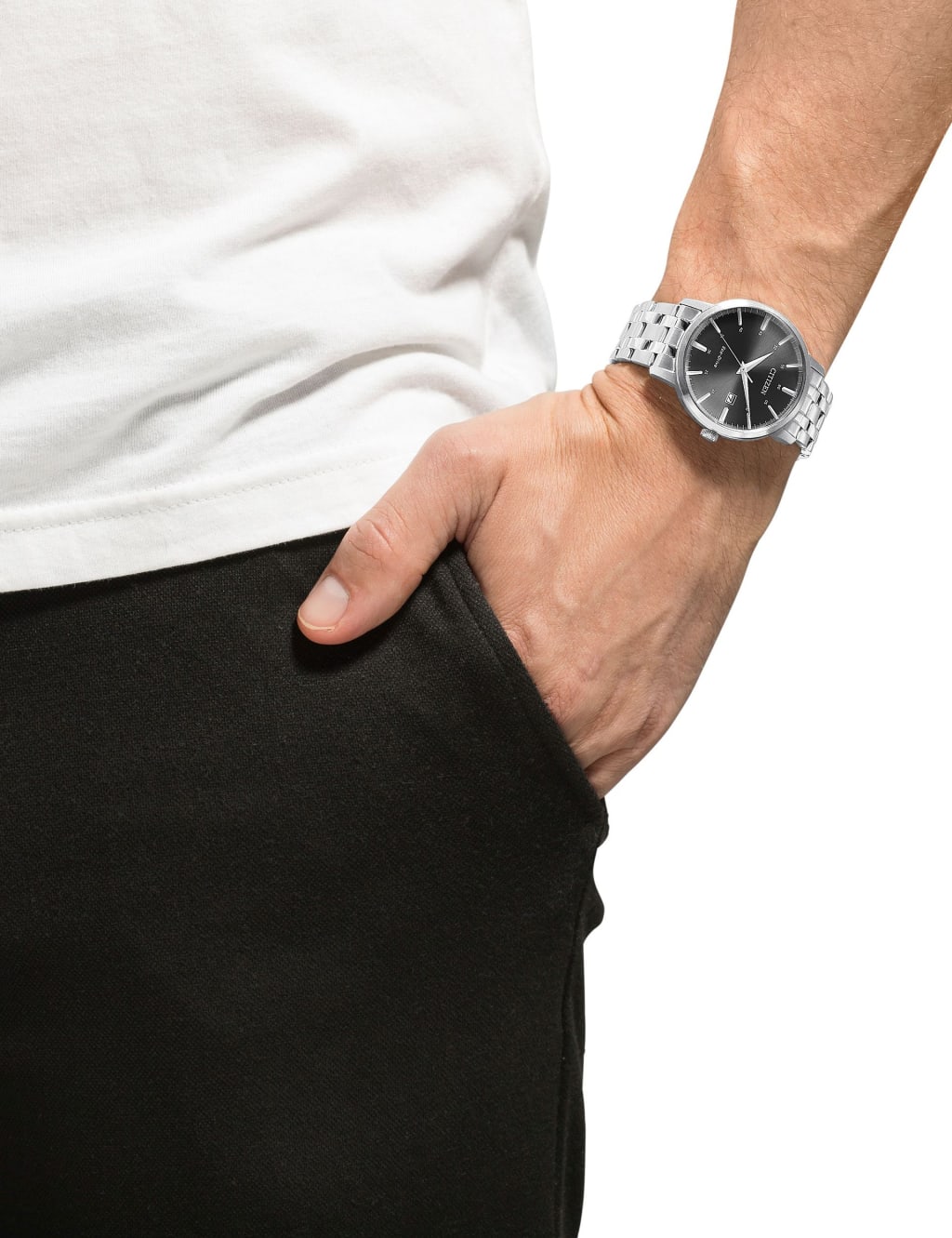 Citizen Three Hand Stainless Steel Watch 6 of 6