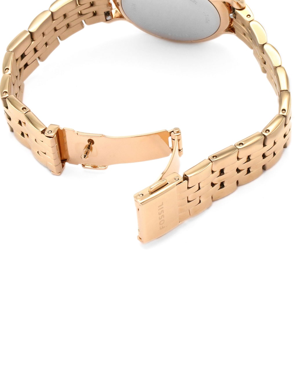 Fossil Jacqueline Rose Gold Plated Bracelet Watch 4 of 6