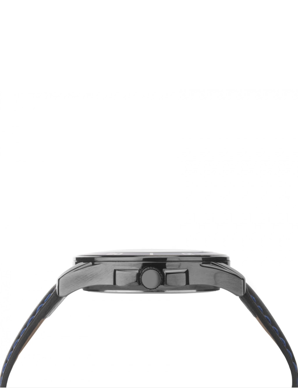 Sekonda Black Leather Chronograph Watch 3 of 6
