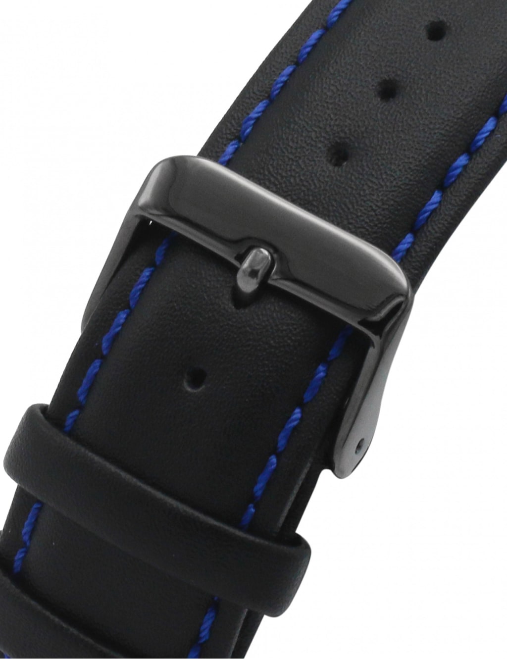 Sekonda Black Leather Chronograph Watch 6 of 6
