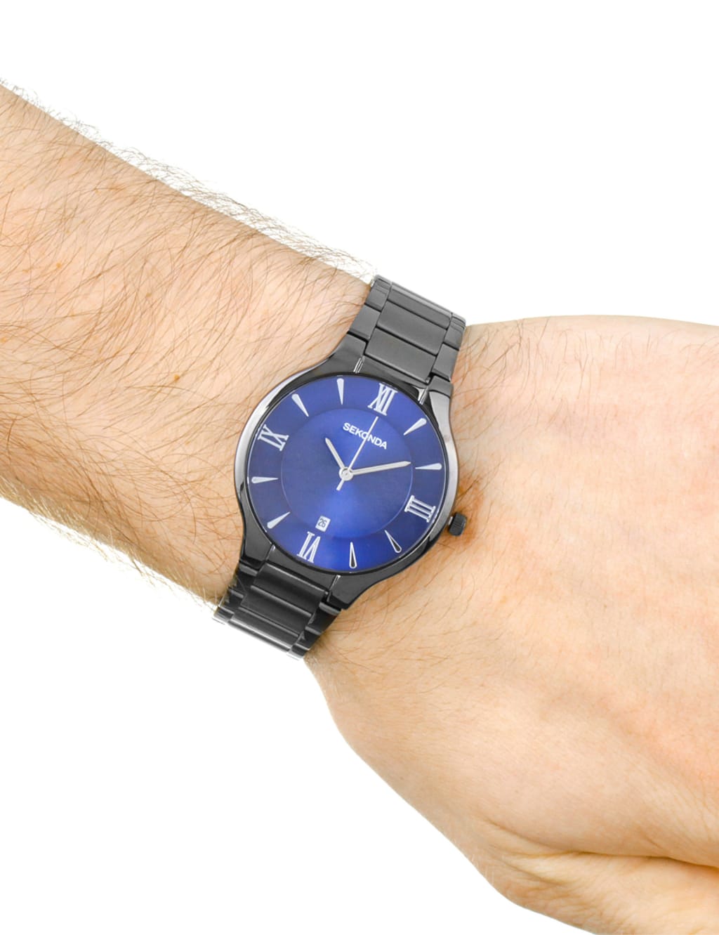 Sekonda Black Stainless Steel Watch 2 of 6