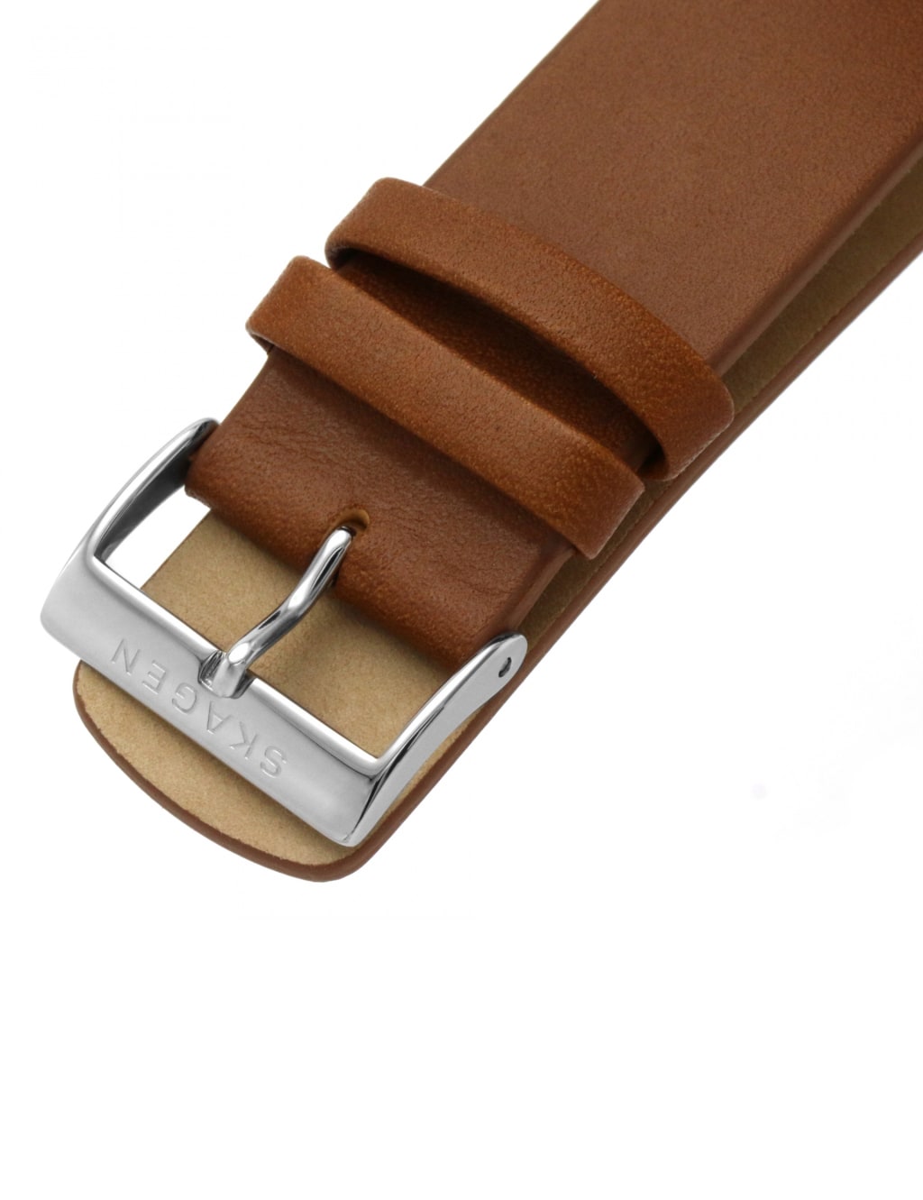 Skagen Signatur Brown Leather Watch 7 of 7