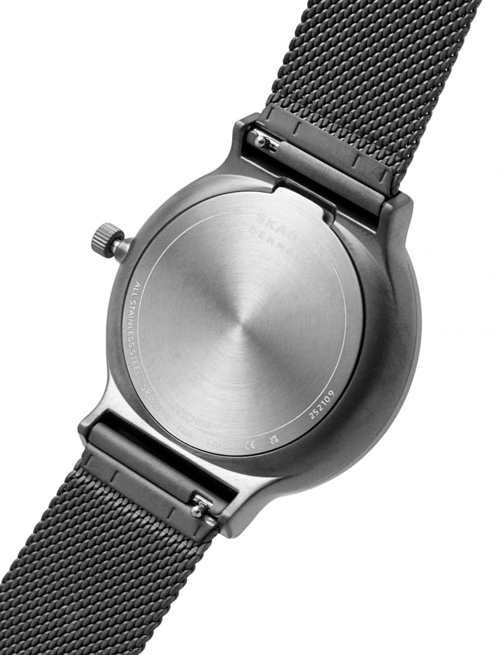 Skagen Anchor Grey Stainless Steel Bracelet Quartz Watch 6 of 7