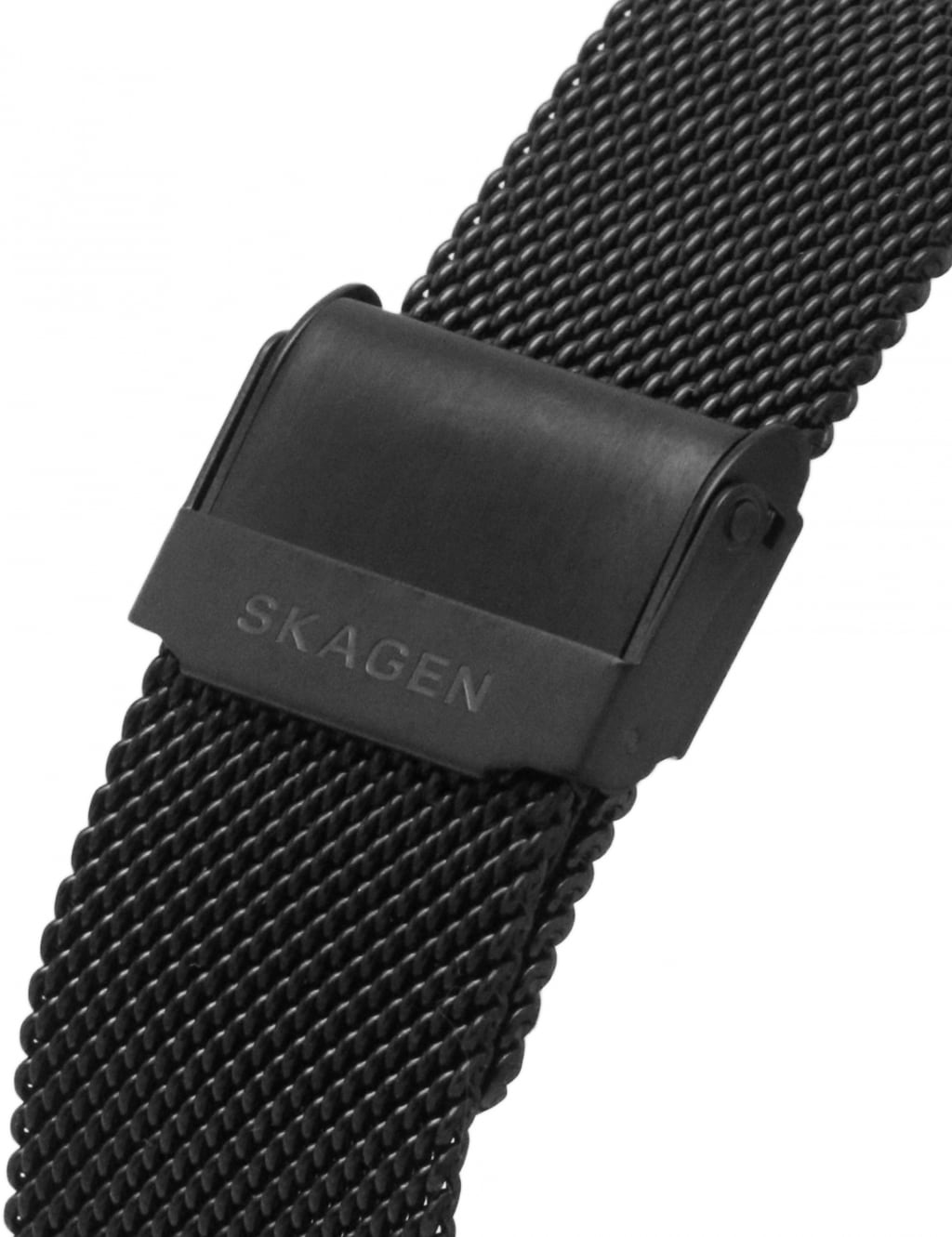 Skagen Anchor Chronograph Black Stainless Steel Watch 3 of 7