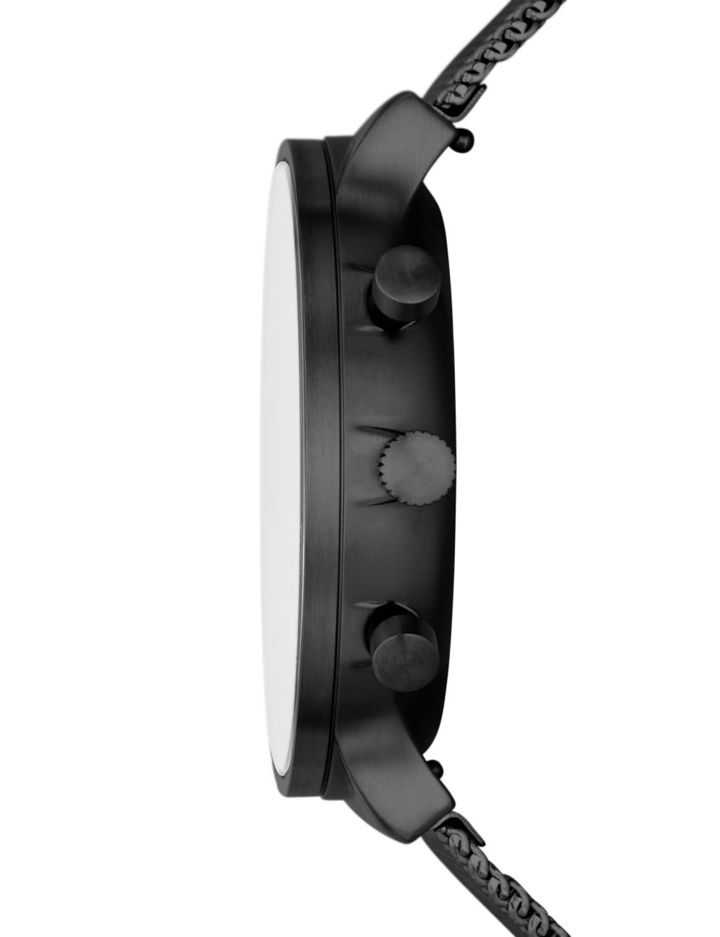 Skagen Anchor Chronograph Black Stainless Steel Watch 7 of 7