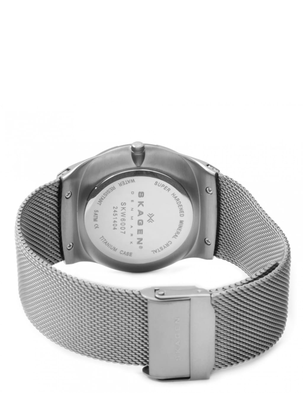 Skagen Melbye Grey Chainmail Bracelet Quartz Watch Skagen M S