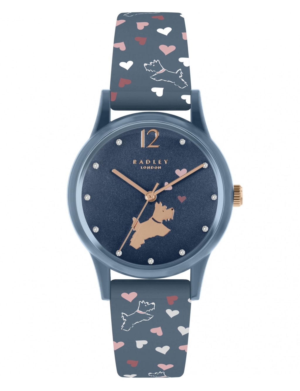 Radley Scottie Dog Blue Leather Watch Radley M S