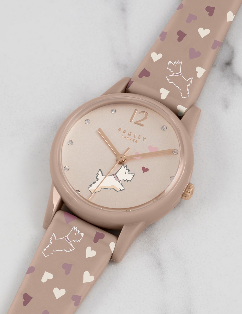 Pink radley watch store