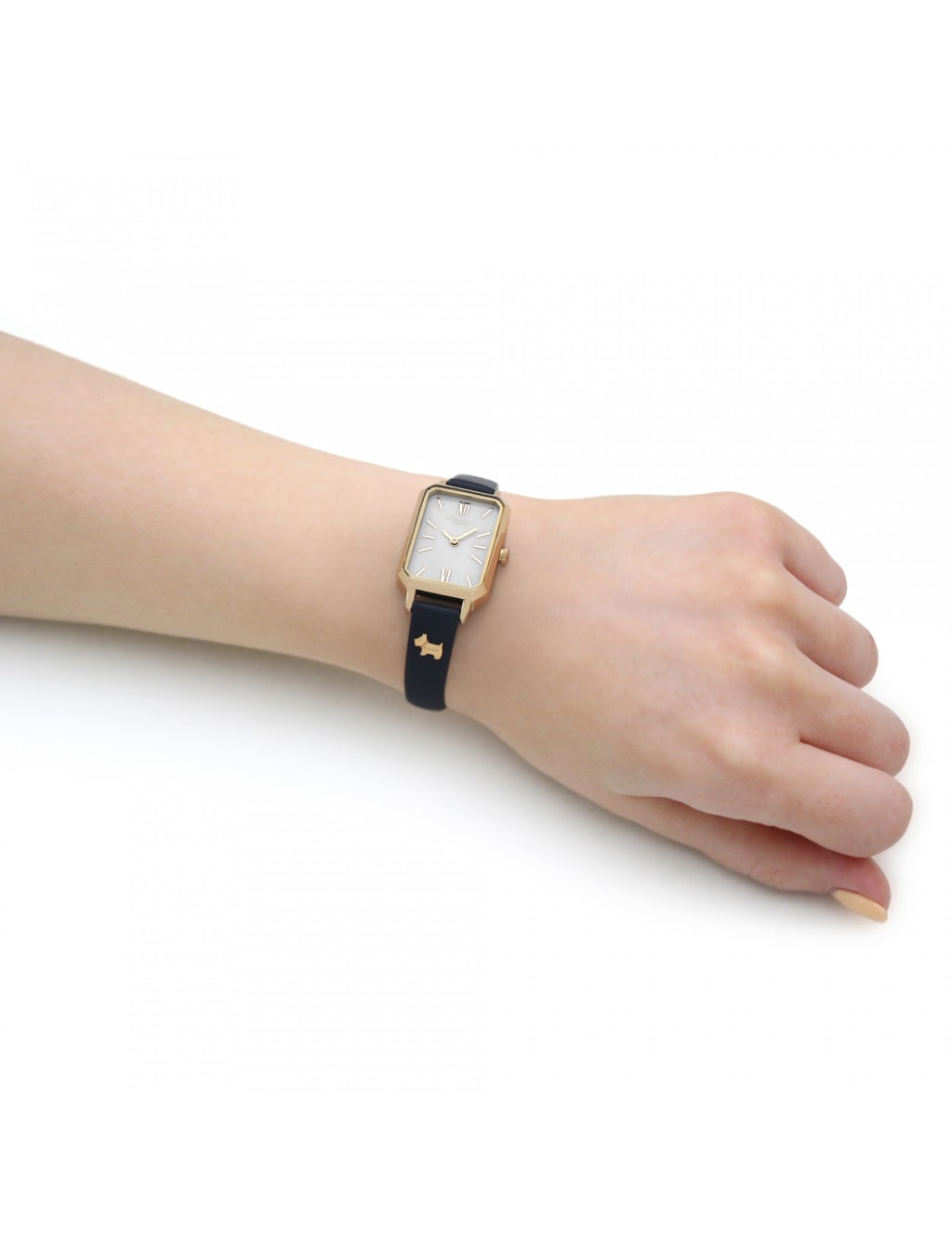 Radley Scottie Dog Black Leather Watch 2 of 7