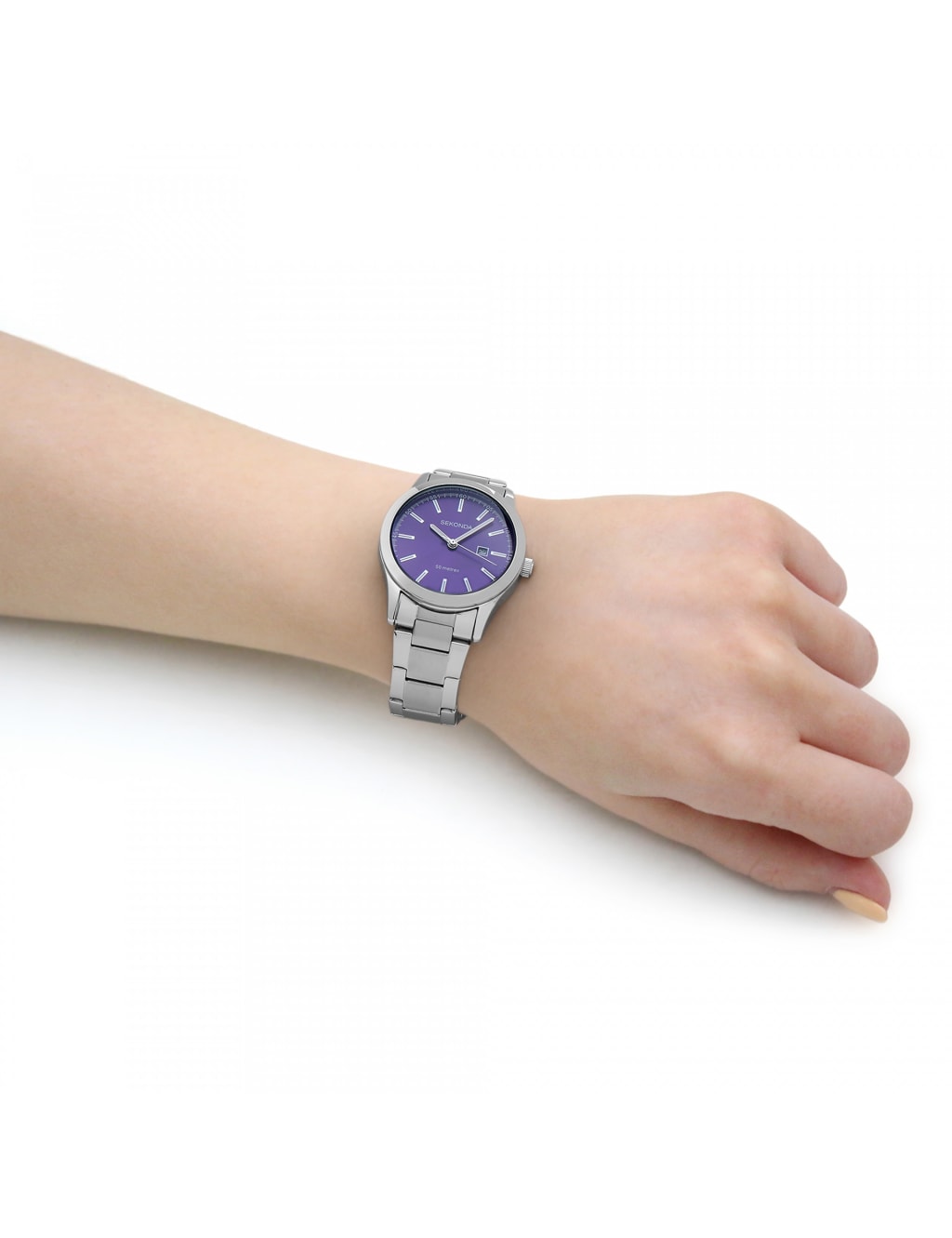 Sekonda Silver Tone Bracelet Quartz Watch 2 of 6