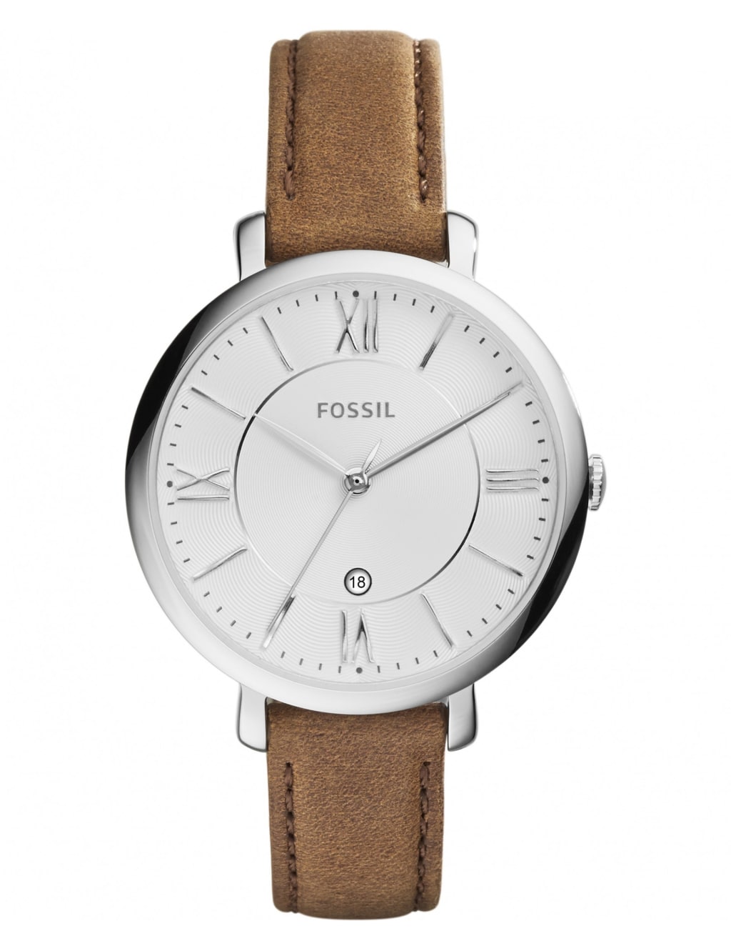 Fossil Jacqueline Brown Leather Watch Fossil M S