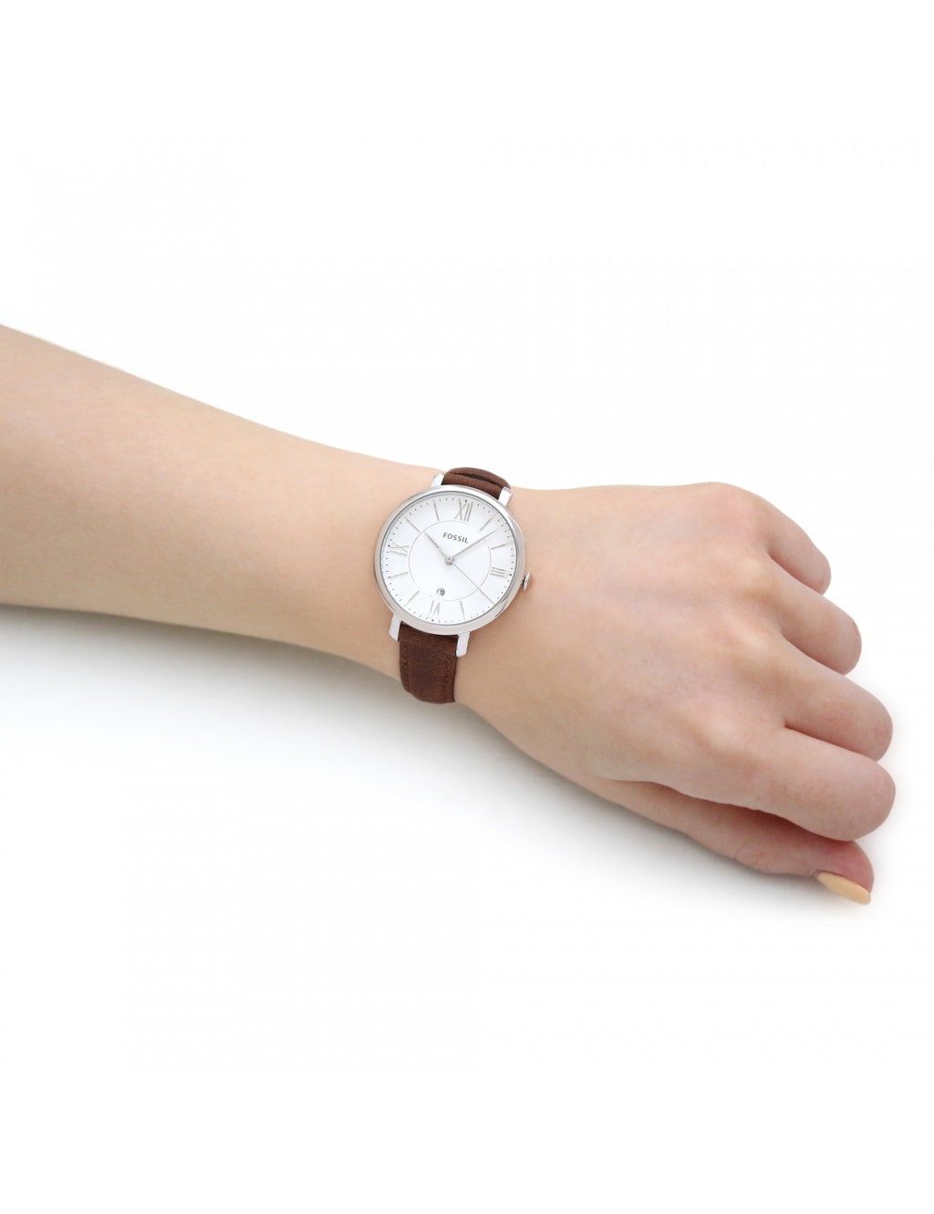 Fossil Jacqueline Brown Leather Watch 2 of 4