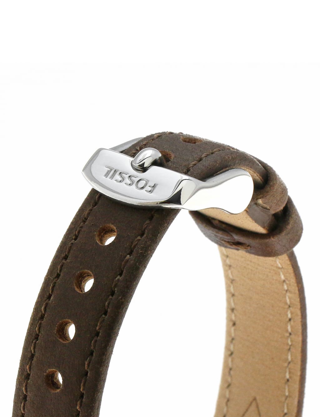 Fossil Jacqueline Brown Leather Watch 3 of 4