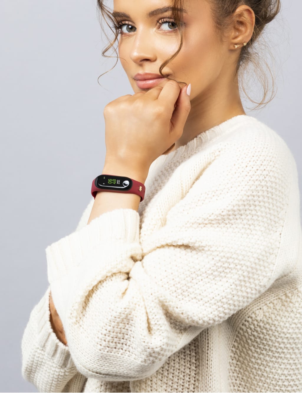 Radley Red Rubber Smart Watch 2 of 5