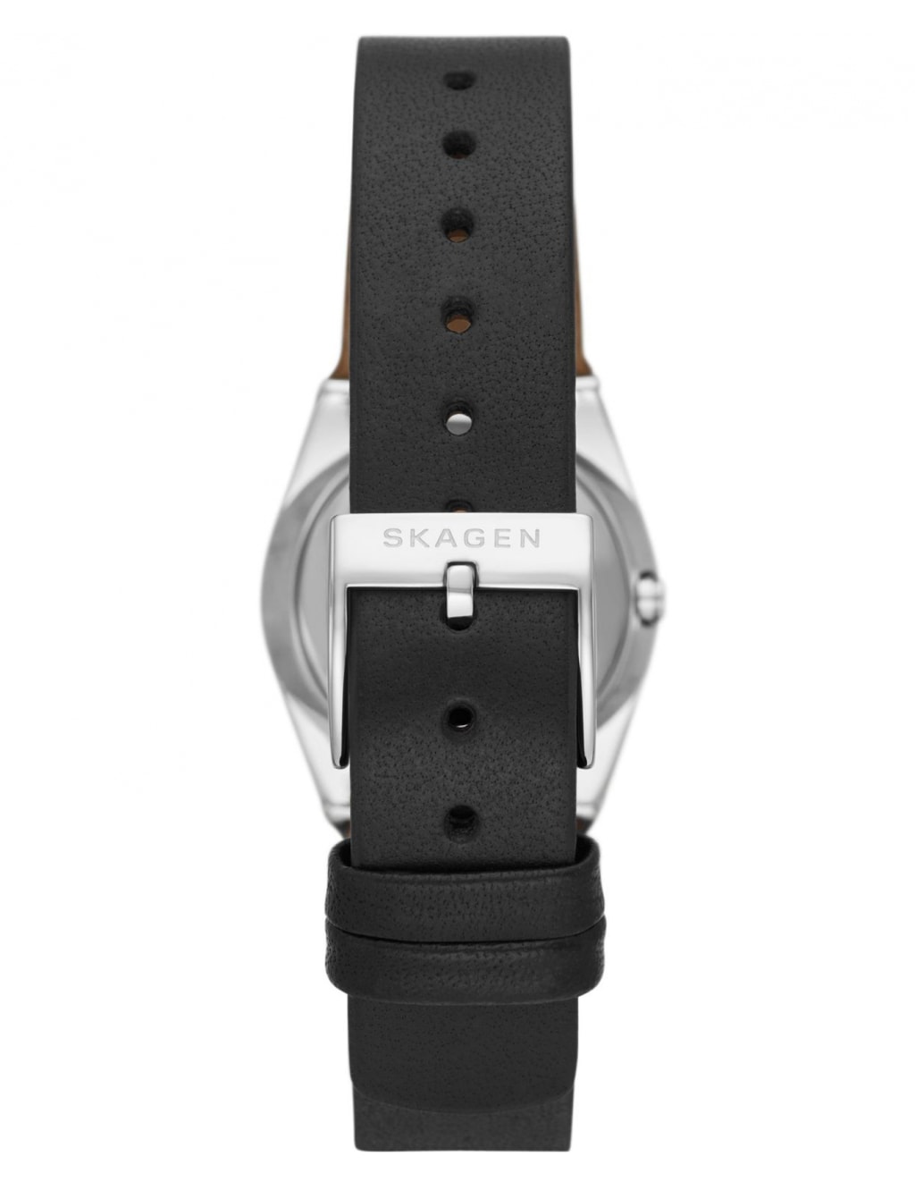 Skagen Grenen Black Leather Watch Skagen M S