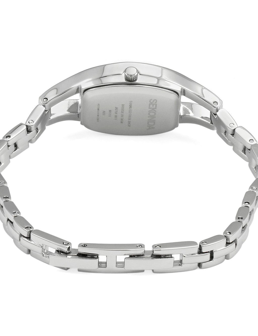 Sekonda Dress Tonneau Silver Watch 2 of 5