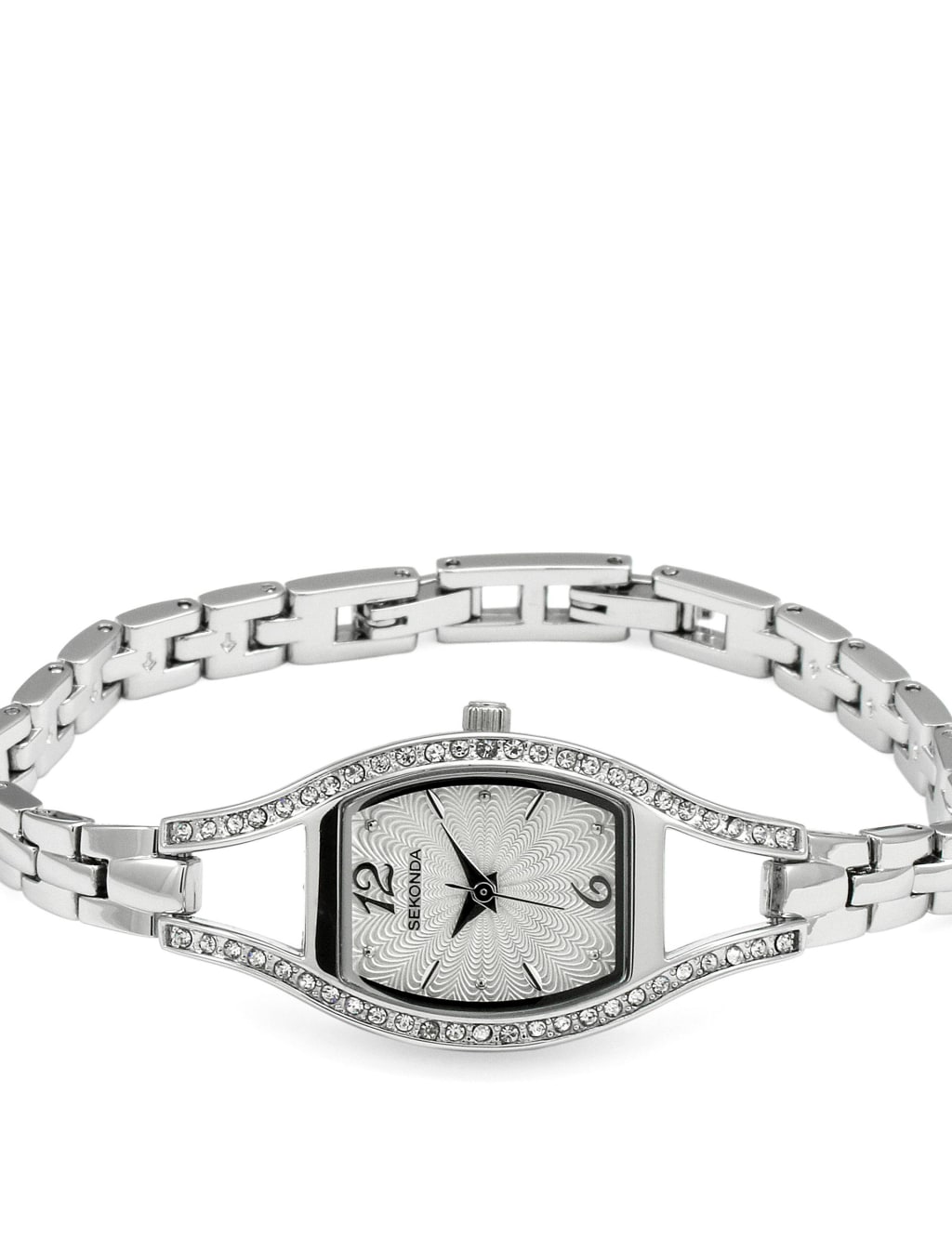 Sekonda Dress Tonneau Silver Watch 3 of 5