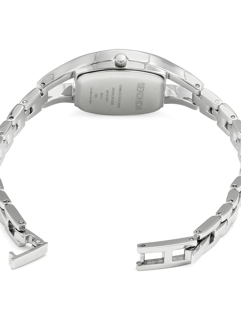Sekonda Dress Tonneau Silver Watch 4 of 5